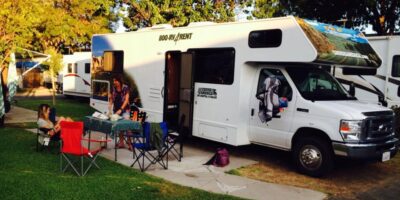 california RV road trip